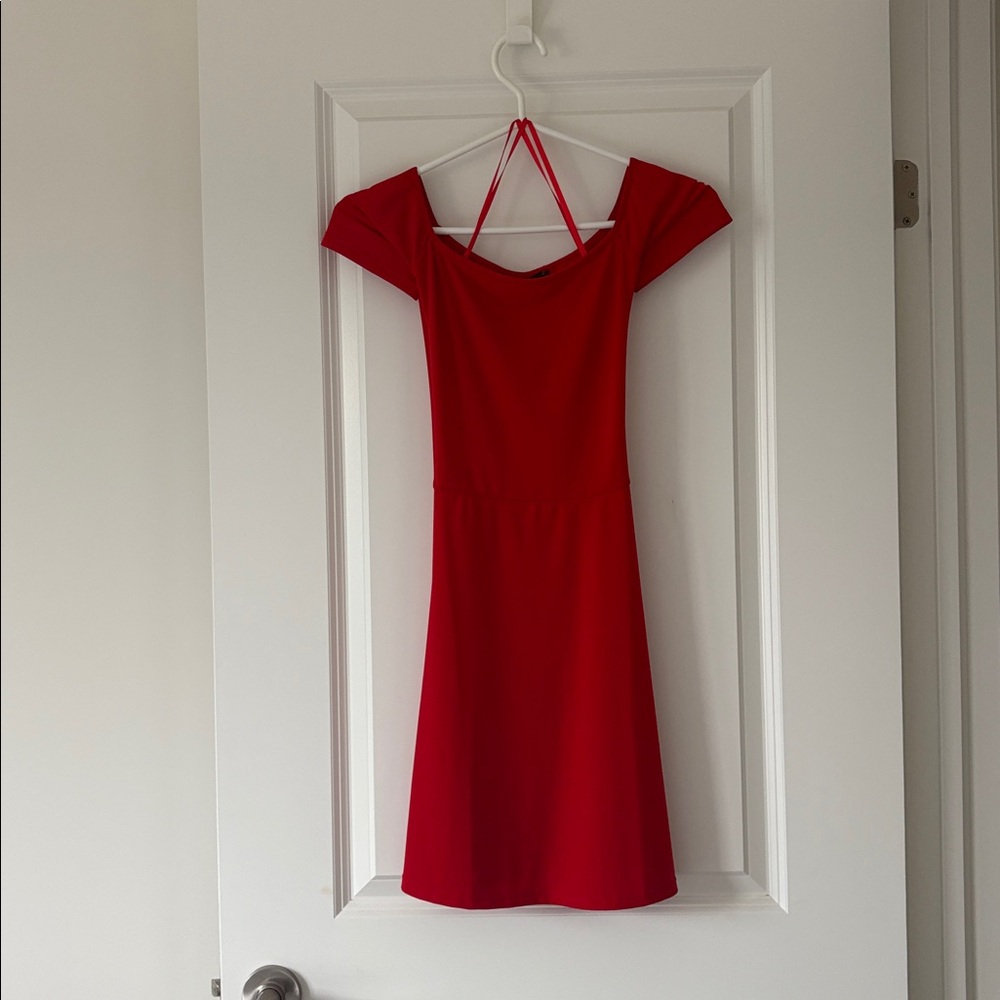 Motel Rocks Red Dress - Picture 3 of 7